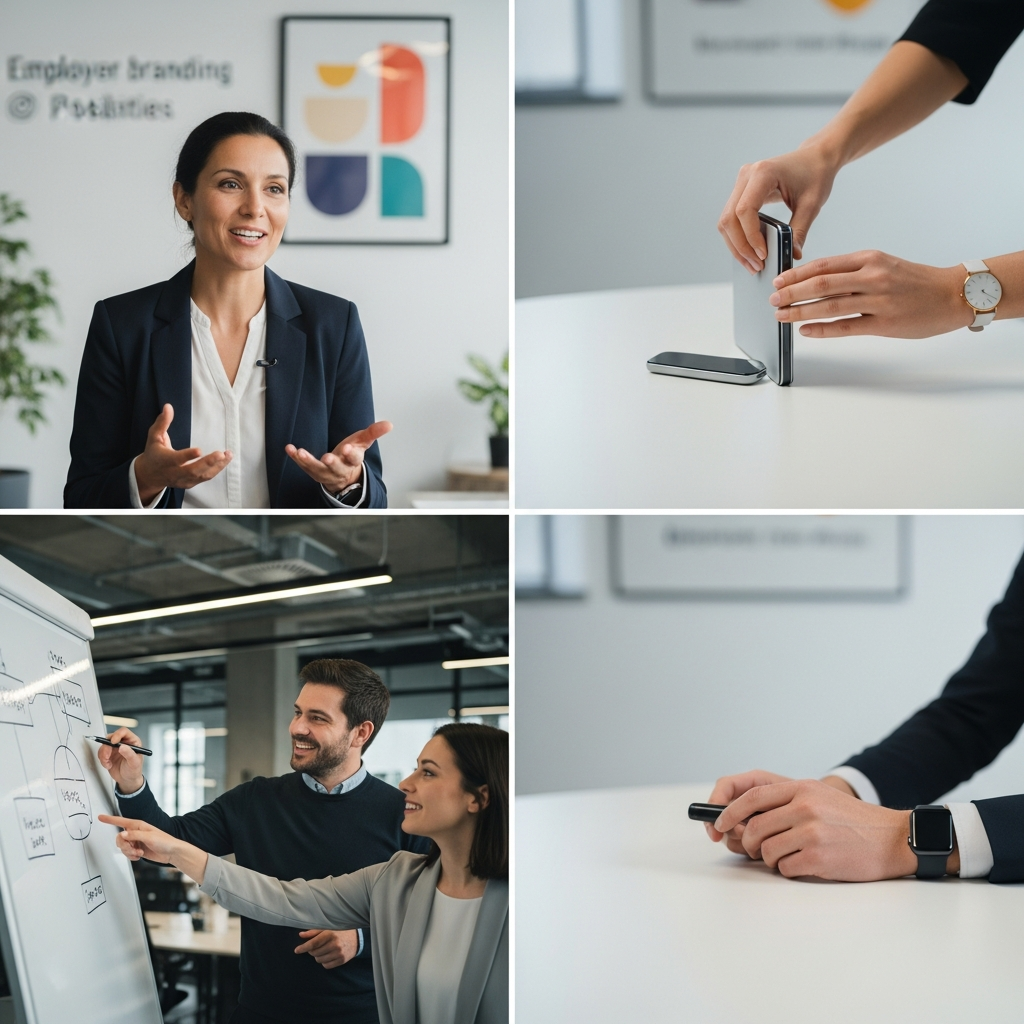 Grid mit verschiedenen Social-Media-Video-Stills