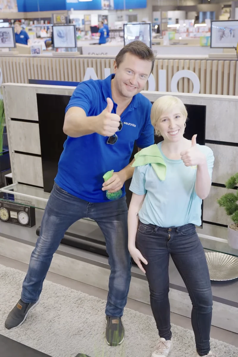 Social-Media-Video-Beispiel: Euronics-Retail-Content von feinfilm